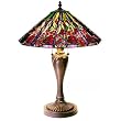 Pansy-Accented Table Lamp