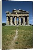 Temple of Neptune at Paestum - 20 Inch Canvas Print (51 cm) by Robert Harding