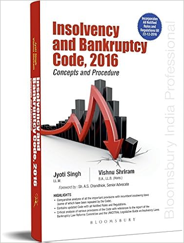 Insolvency and Bankruptcy Code 2016 Concepts and Procedure - Jyoti Singh