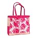 Olive N Figs Crazy Circle Pink Jute Handbag/Tote