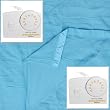 Biddeford Blankets King Heated Blanket with Analog Controllers, Sky Blue