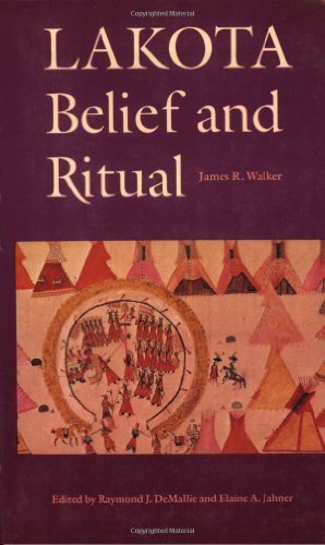 Lakota Belief and Ritual by Walker, James R. (1991) Paperback
