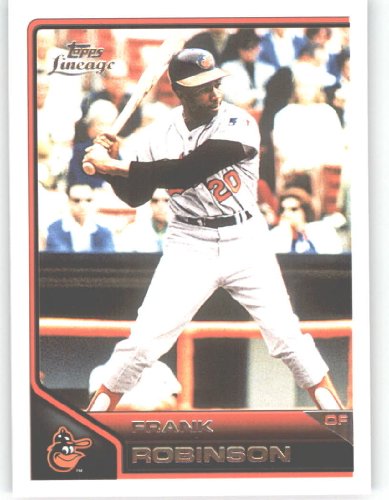 2011 Topps Lineage Baseball Card # 182 Frank Robinson - Baltimore Orioles - MLB Trading Card in Screwdown Case!