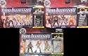 MICRO AGGRESSION 11 COMPLETE SET OF 3 3-PACKS WWE TOY WRESTLING ACTION FIGURES (2" TALL)