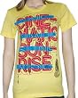 CINEMATIC SUNRISE - Microphone - Yellow Women's / Girls T-shirt (Babydoll / Girlie)