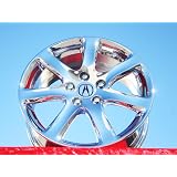 Acura TSX: Set of 4 genuine factory 17inch chrome wheels by L.A. Wheel and Tire