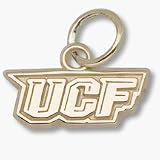 Central Florida Golden Knights 3/16 UCF Charm - 10KT Gold Jewelry