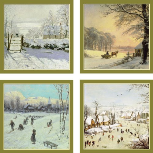 Holiday Gift Card: Painted Landscape (Christmas Cards, Holiday Cards, Greeting Cards)