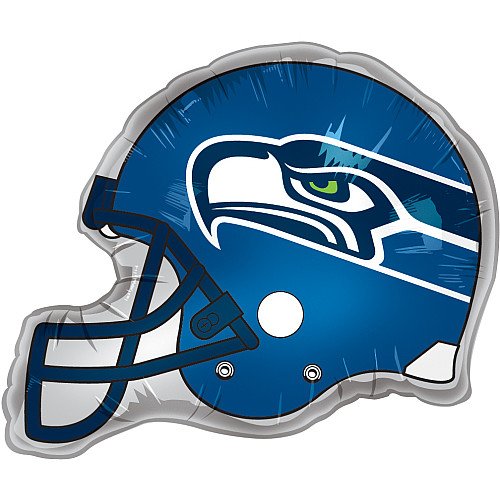 Classic Balloon Seattle Seahawks Helmet Balloon- 5 Pack