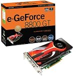 EVGA 512-P3-N807-AR e-GeForce 8800 GT Akimbo Edition 512MB DDR3 PCI-E 2.0 Graphics Card