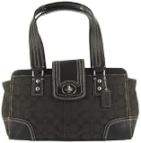 Authentic Coach Handbag Hamptons Brown Signature Leather Carryall Bag 13975 leather-purse-deal-of-the-day Authentic Coach Handbag - Hamptons Brown Signature Leather Carryall Bag 13975