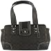 Authentic Coach Handbag - Hamptons Brown Signature Leather Carryall Bag 13975