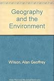 Geography and the environment : systems analytical methods