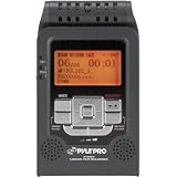 PYLE-PRO PPR80 Digital Portable Stereo Voice Recorder with Built-In 2 GB Flash Memory