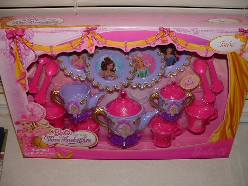 Barbie and The Three Musketeers Tea Set
