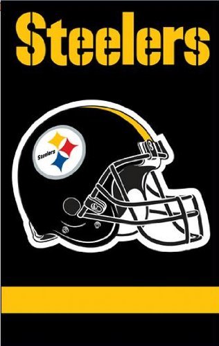Pittsburgh Steelers Applique Banner Flag