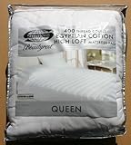 Simmons Beautyrest 400 Thread count Queen Egyptian Cotton High Loft Mattres ....