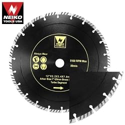 Neiko Tools 14" Turbo Segment Diamond Blade