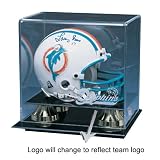 Philadelphia Eagles NFL Deluxe Mini Football Helmet Display Case
