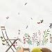 Palms & Flowers - Large Wall Decals Stickers Appliques Home Decor