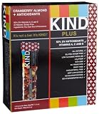 KIND PLUS, Cranberry Almond + Antioxidants, Gluten Free Bars (Pack of 12) by KIND Discounts