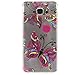 Lookatool For Samsung Galaxy Note 5 Pattern Rubber Soft Case Cover (Butterfly)