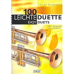 ED Hage 100 leichte Duette f. Trompete