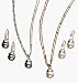 Jewelry : Avon Pearlesque Pendant Necklace Gift Set in Silvertone Silvertone