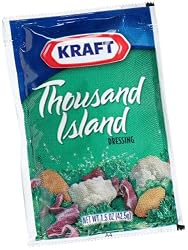 Kraft Thousand Island Salad Dressing, 1.5-Ounce Pouches (Pack of 60)