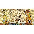 Gustav Klimt - Das Stoclet Fries Poster Kunstdruck (100 x 50cm)