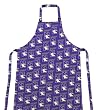 Northwestern University Logo NU Wildcats Apron TOP RATED for FOR Grilling, Barbecue, Kitchen and Cooking Gifts for a Man, Men, HIM HER Woman Women, Ladies Father GIFT IDEA!