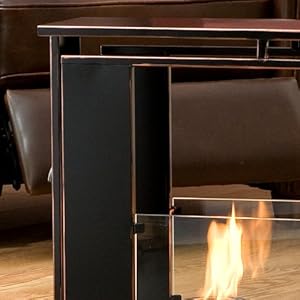 Portable Indoor / Outdoor Gel Fuel Fireplace