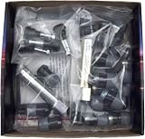 McGard 65557BK Chrome/Black SplineDrive Wheel Installation Kit (M12 x 1.5 Thread Size) - For 5 Lug Wheels