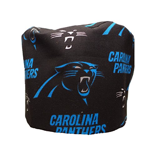 S1FM! Men's Scrub Cap, NFL Carolina Panthers, Handmade, Large, Double Cotton