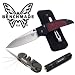 Benchmade Knife 480 Shoki Nakamura G10 Wine Wood Handle Plain Edge 2 9in Blade 3 79in Long Folding Knife with Leather Sheath with Smiths Pocket PAL Manual Knife Sharpener for Plain and Serrated Edge Knife Blades and Fenix E01 Compact Keychain LED Flashlight Black 51Rmj2xD60L. SL75 Benchmade Knife 480 Shoki Nakamura G10 Wine Wood Handle Plain Edge 2 9in Blade 3 79in Long Folding Knife with Leather Sheath with Smiths Pocket PAL Manual Knife Sharpener for Plain and Serrated Edge Knife Blades and Fenix E01 Compact Keychain LED Flashlight Black