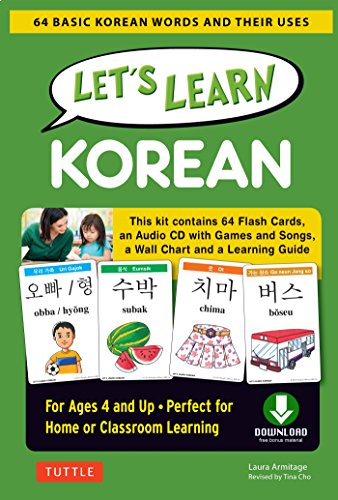 Let's Learn Korean: 64 Basic Korean Words and Their Uses (Downloadable Material Included)