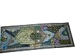 Slate Gray Home Decorative Wall Hanging Throw Beaded Tapestry Table Runner