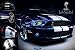 Ford Shelby GT 500 (Blue) Art Poster Print - 24x36
