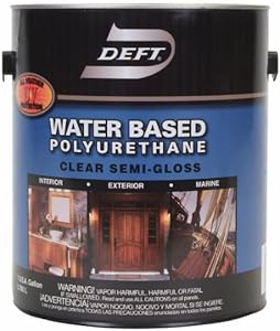 polyurethane gloss semi exterior deft based water gallon interior amazon