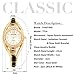 ThaiTime 2pcs New Pretty Woman Girls Elegant Quartz Wrist Watch