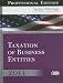 South-Western Federal Taxation 2011: Taxation of Business Entities, Professional Edition (with H R BLOCK @ Home(TM) Tax Preparation Software CD-ROM)