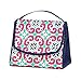 Magnetic Snap Insulated Reusable Lunch Sack Bag - Mia Tile