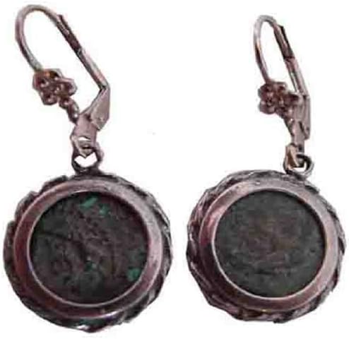 Antique Widow's Mites Earrings Israel