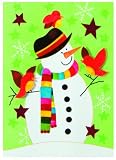 The Gift Wrap Company Snowman and Friends Boxed Christmas Cards, 14-Count