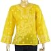 Kurti India Wear Beautiful Casual Dress Chikan Embroidery Size M (ctop431)