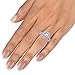 Vir Jewels Sterling Silver Green Amethyst Ring (0.90 CT)