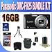 Panasonic DMC-FH25K16.1MP Digital Camera with 8x Wide Angle Image Stabilized Zoom and 2.7 inch LCD (Black)+ 16GB SDHC Memory + USB Card Reader + Shock Proof Case + Memory Card Wallet + Camera Cleaning Kit