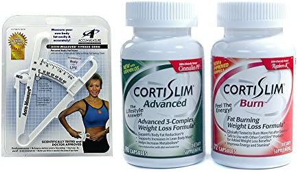 AccuFitness Accu-Measure Fitness 3000 1 ea and Cortislim Advanced Burn Stack
