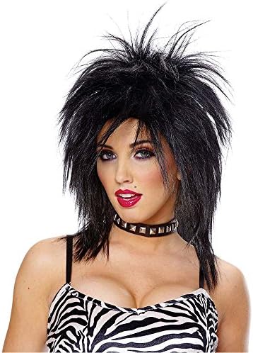 Black Spiky Wig