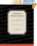 A Course of Modern Analysis